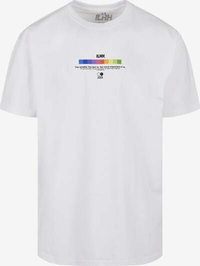 ILHH Shirt 'AY009' in mischfarben / weiß, Produktansicht
