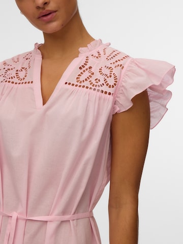 VERO MODA - Vestido de verano 'VMLINE' en rosa