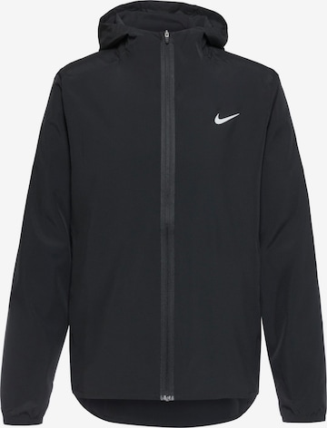 NIKE - Chaqueta de chándal 'Form' en negro: frente