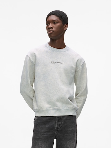 KARL LAGERFELD JEANS Majica | siva barva: sprednja stran