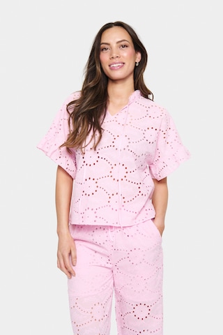 Chemisier SAINT TROPEZ en rose : devant