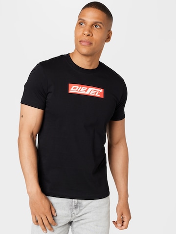 T-Shirt 'DIEGOR' DIESEL en noir : devant