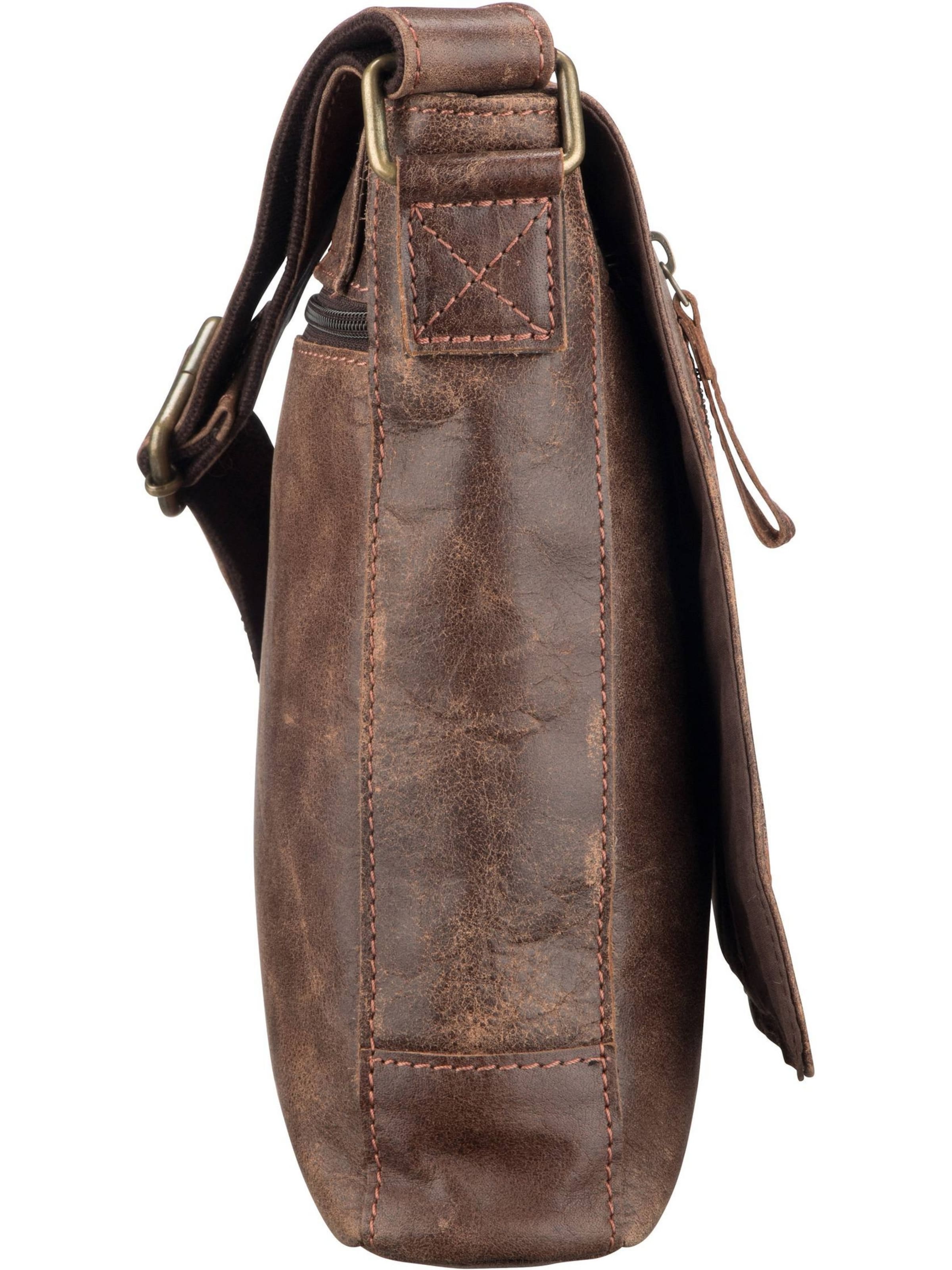 Harold's Schoudertas 'Crunchy' in Bruin