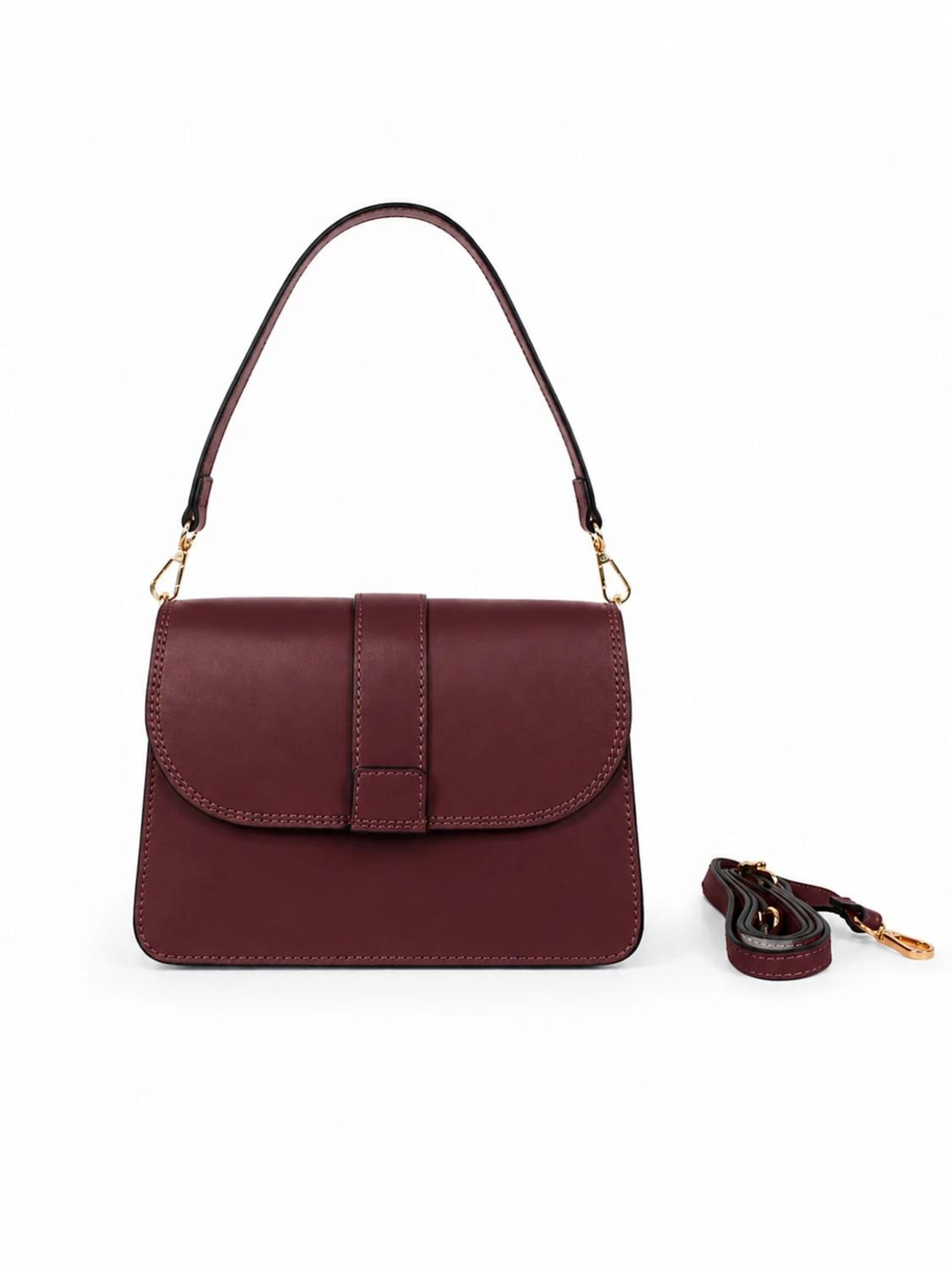 SARA BY JG Shoulder Bag 'La Belluna' in Red: front