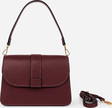 SARA BY JG - Bolso de hombro 'La Belluna' en rojo: frente