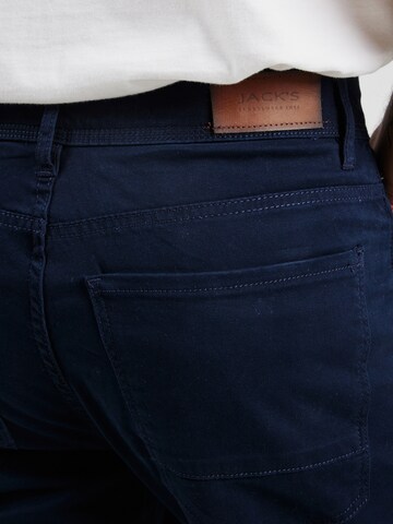 Jack's Regular Broek 'Superflex' in Blauw