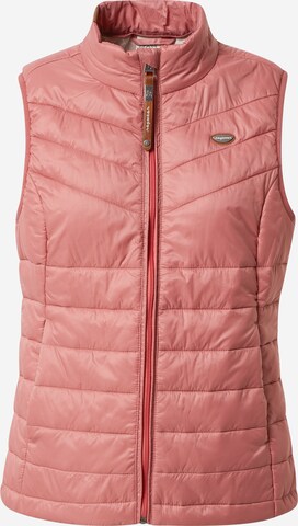 Ragwear Vest 'Salory' in Pink: front