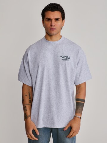 SikSilk Shirt in Grey: front