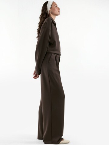 Wide leg Pantaloni 'Hose' di Hiccup in marrone