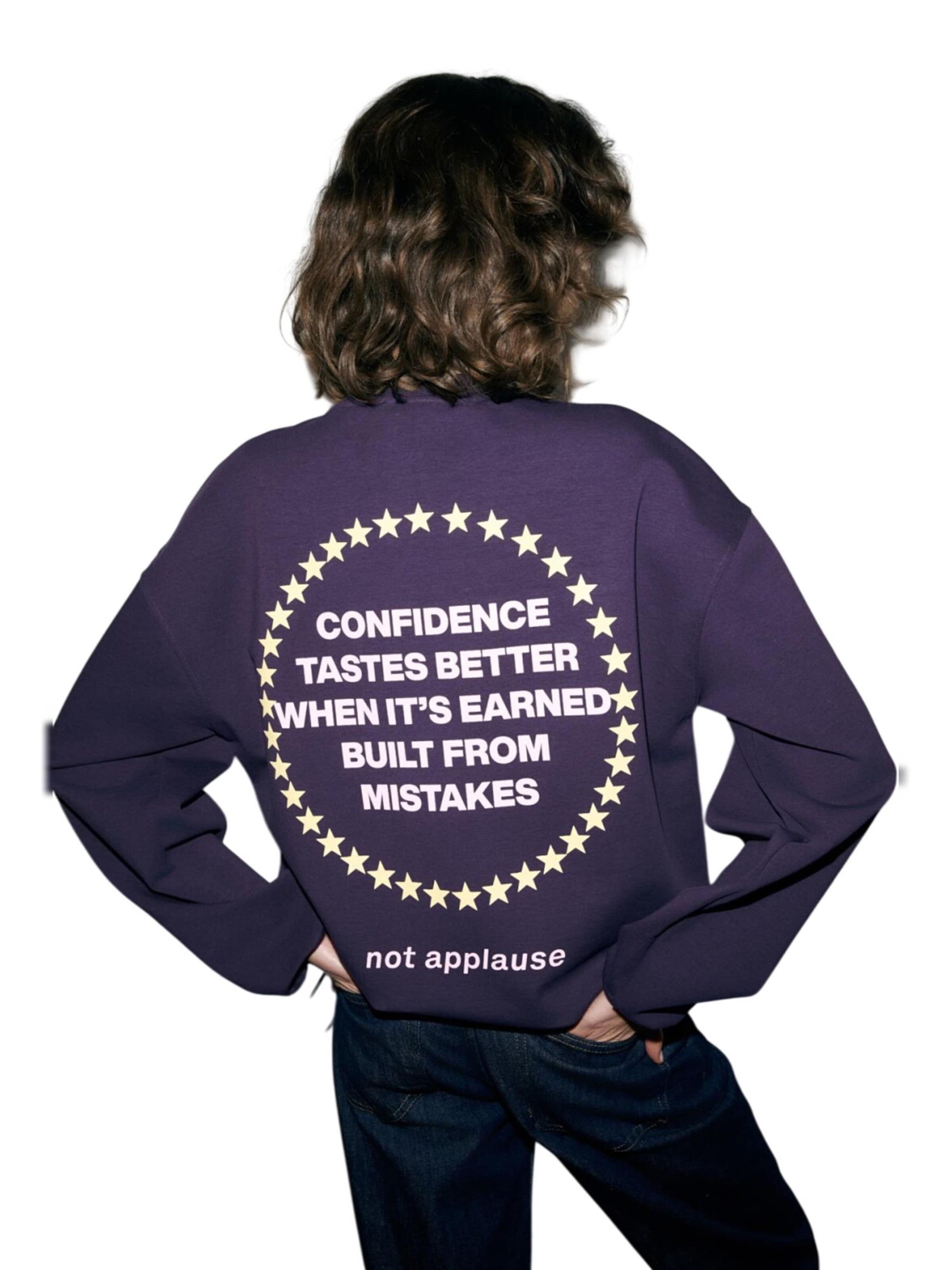 Grimelange Sweater in Purple