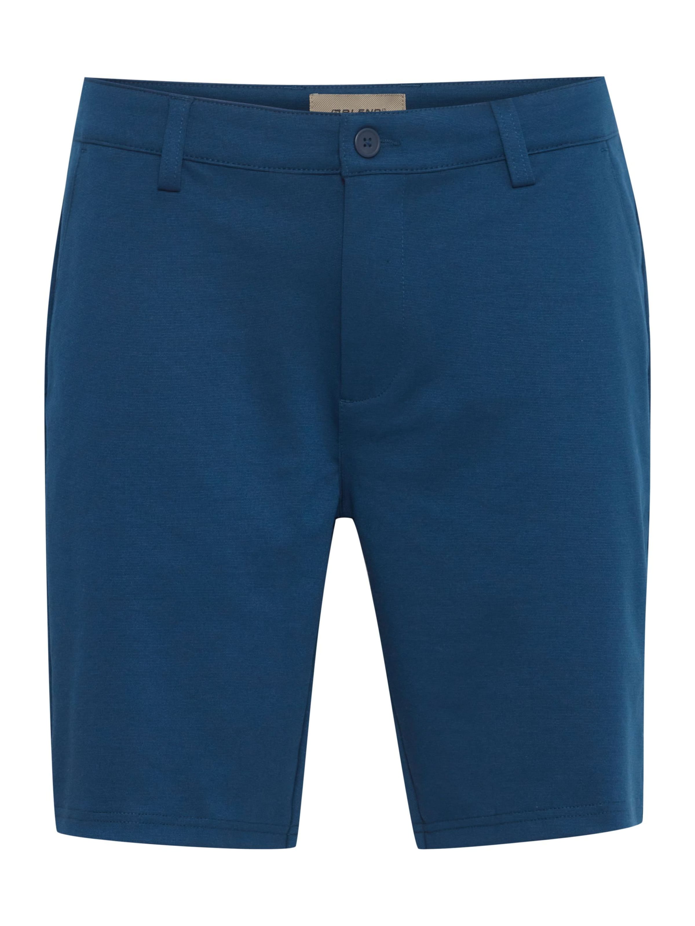 BLEND Chino trousers ' BHElmer performance shorts ' in Blue: front