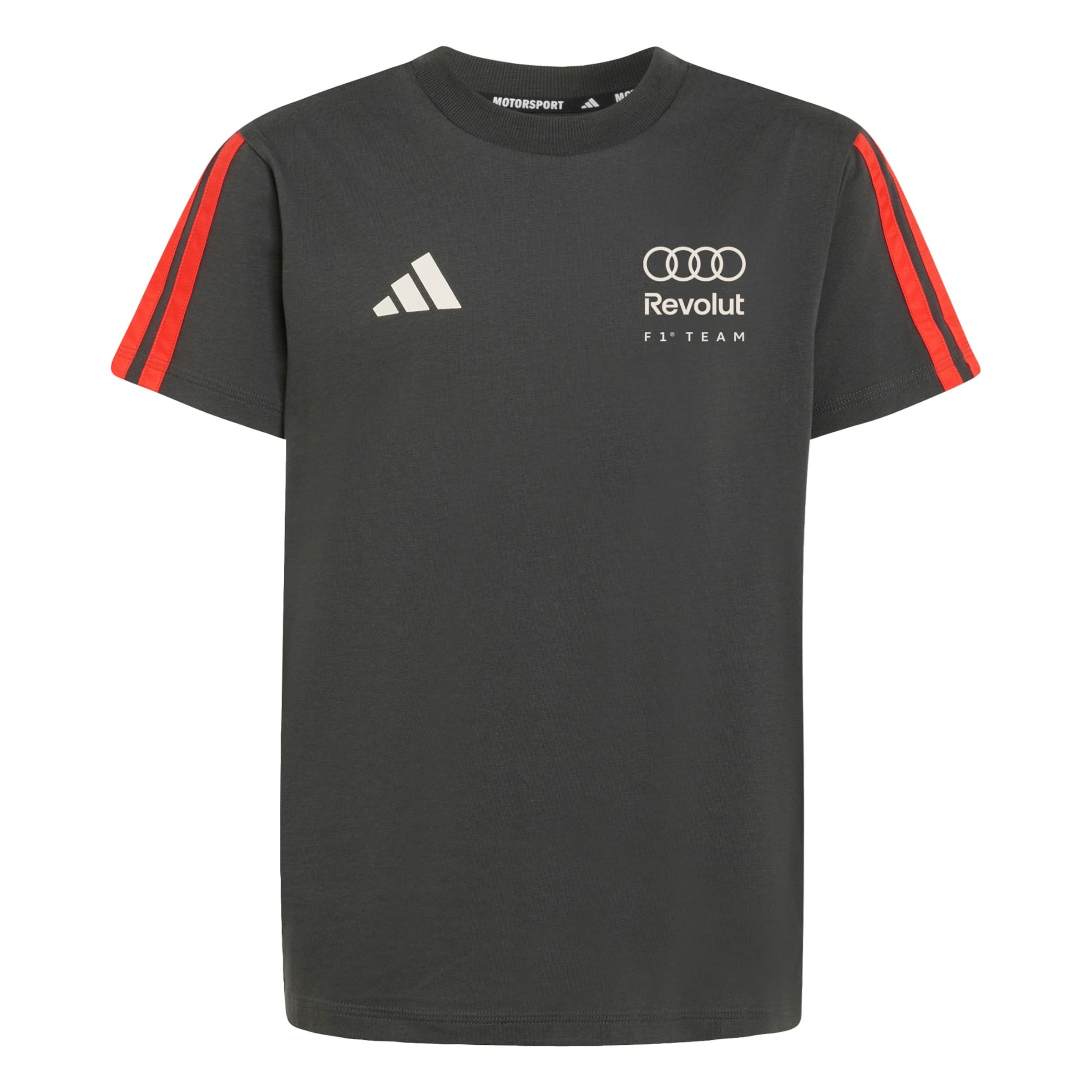 T-Shirt fonctionnel 'Audi Formula One Team' ADIDAS PERFORMANCE en noir : devant