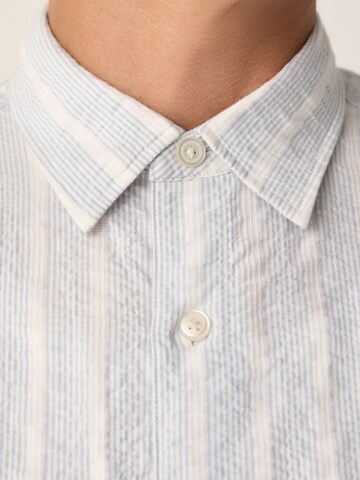 Coupe regular Chemise Next en bleu