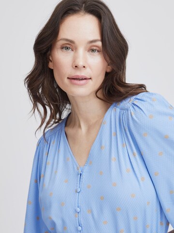 Fransa Shirt dress 'Kamma' in Blue