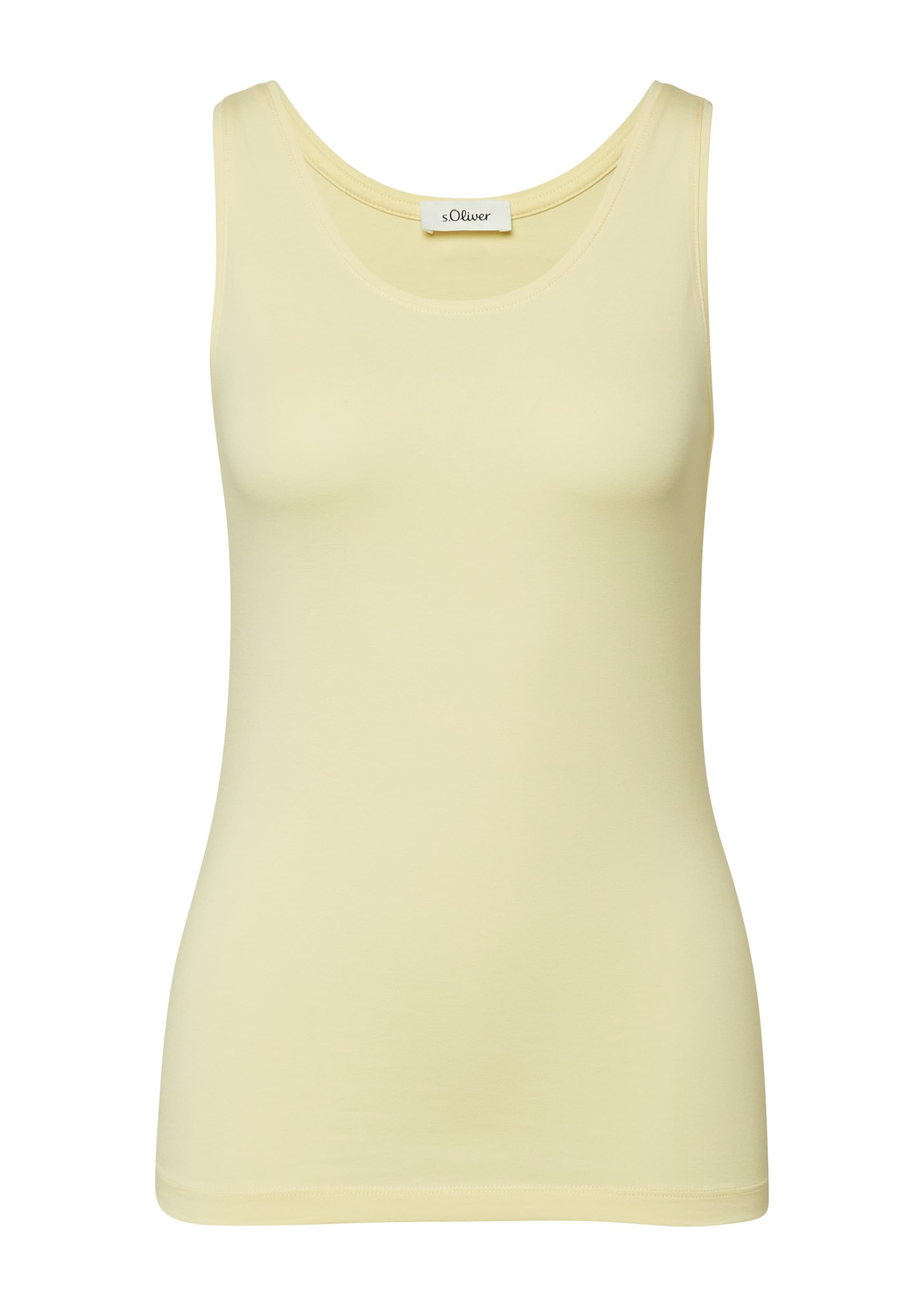 T-shirt s.Oliver en jaune : devant