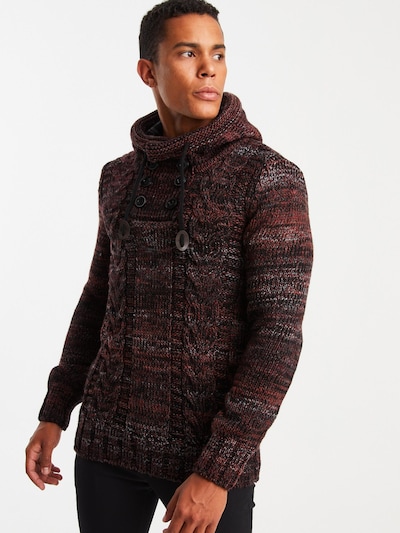 Leif Nelson Sweater in Wine red, Item view