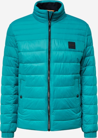 BOSS Between-Season Jacket 'Oden' in Green: front