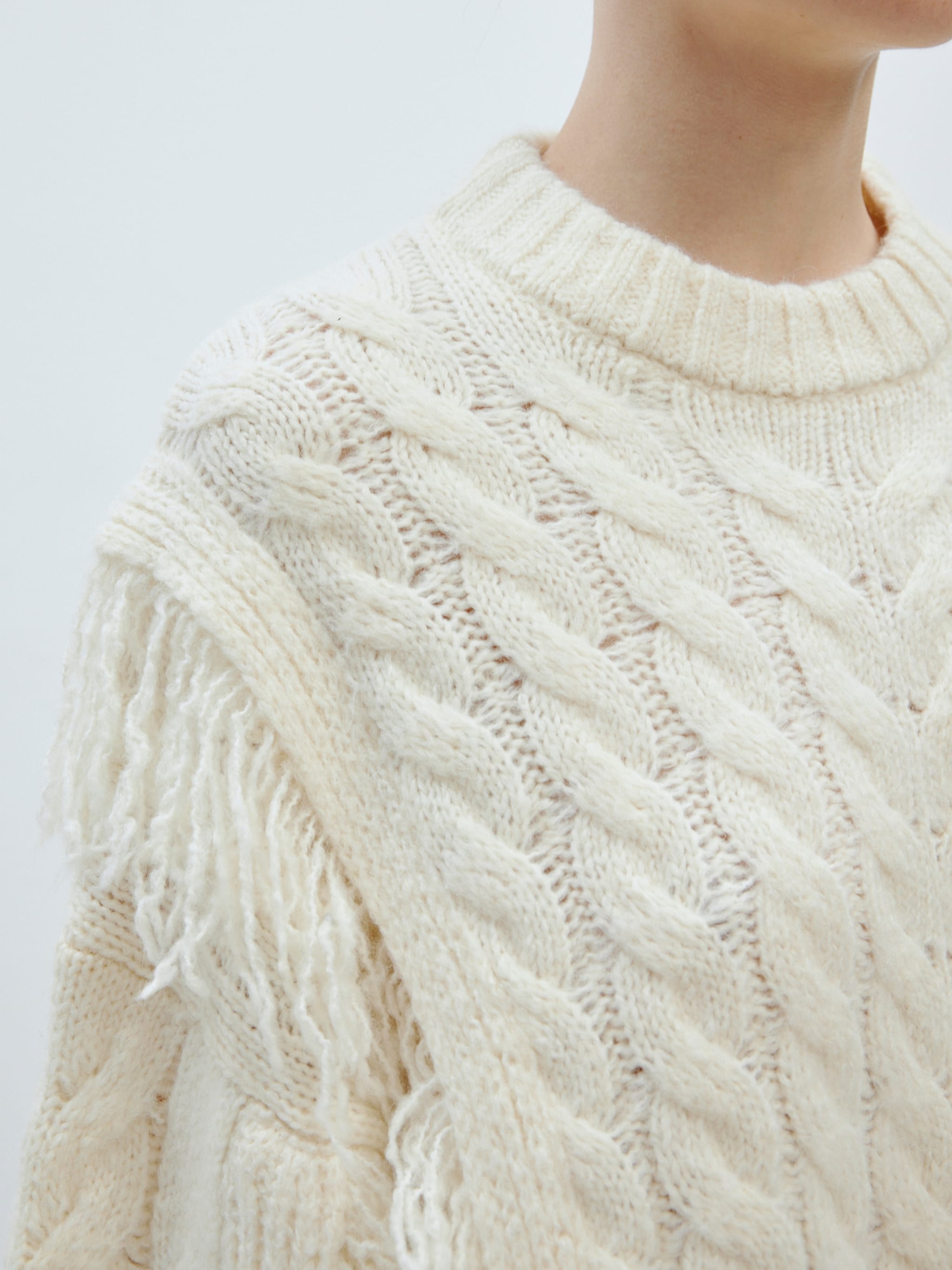 EDITED Produkte Pullover 'Klara' - beige