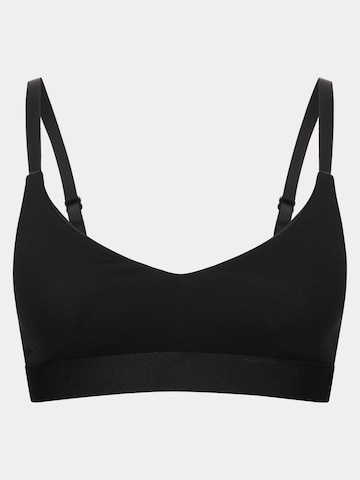 Erlich Textil Bustier BH in Schwarz