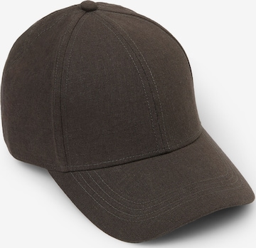 IUMAN Intimissimi Cap in Brown: front