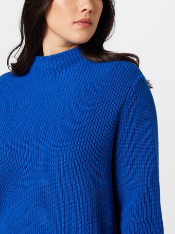 SAMOON Pullover in Blau