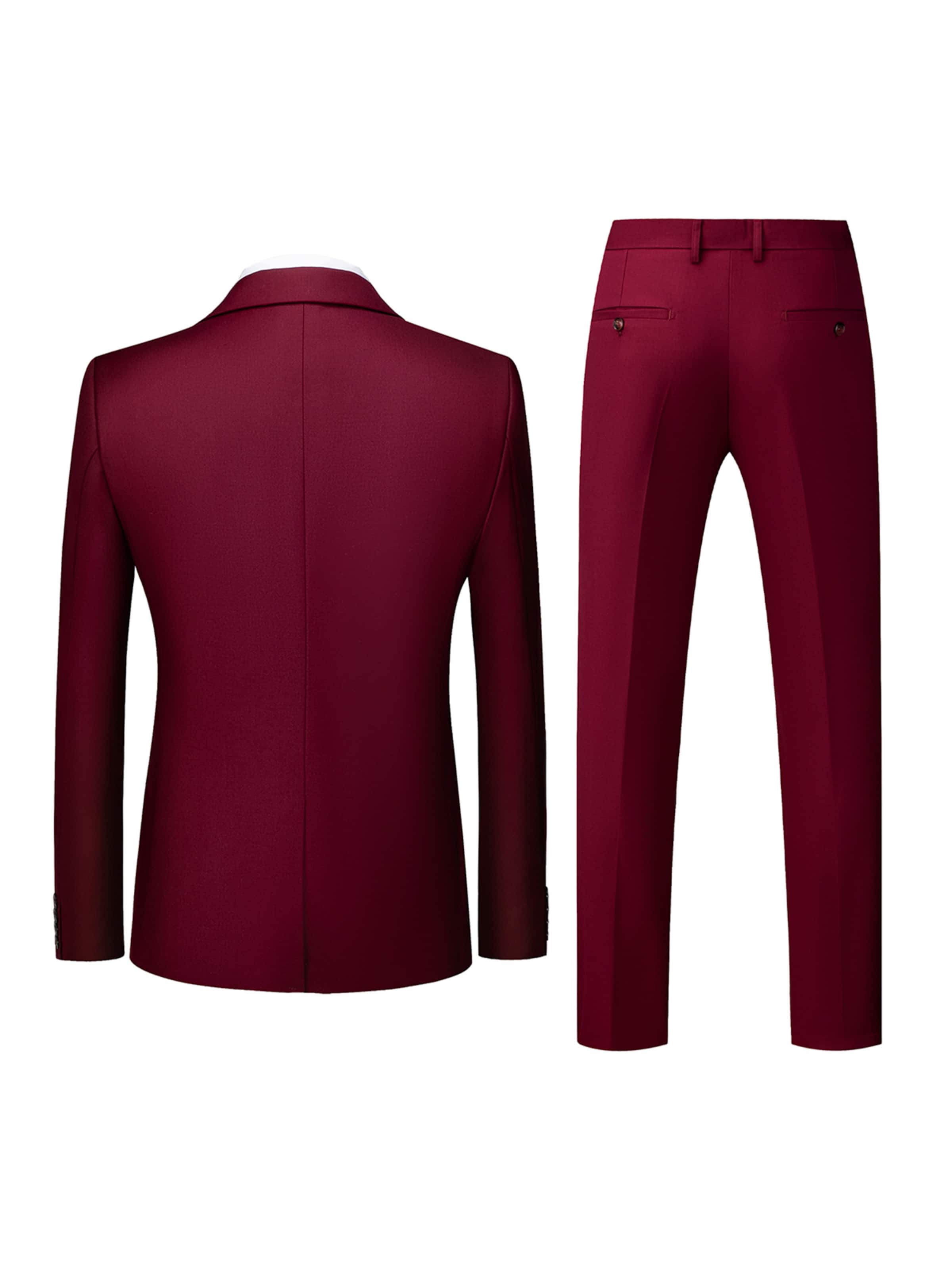 Youthup Slim fit Suit in Red