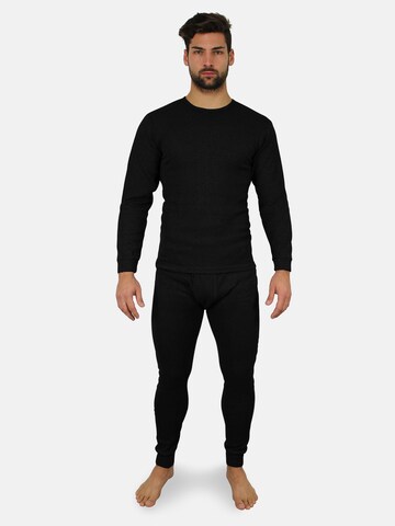 normani Tracksuit in Black: front