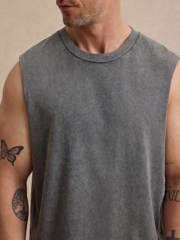 DAN FOX APPAREL Shirt 'Lucian' in Grey