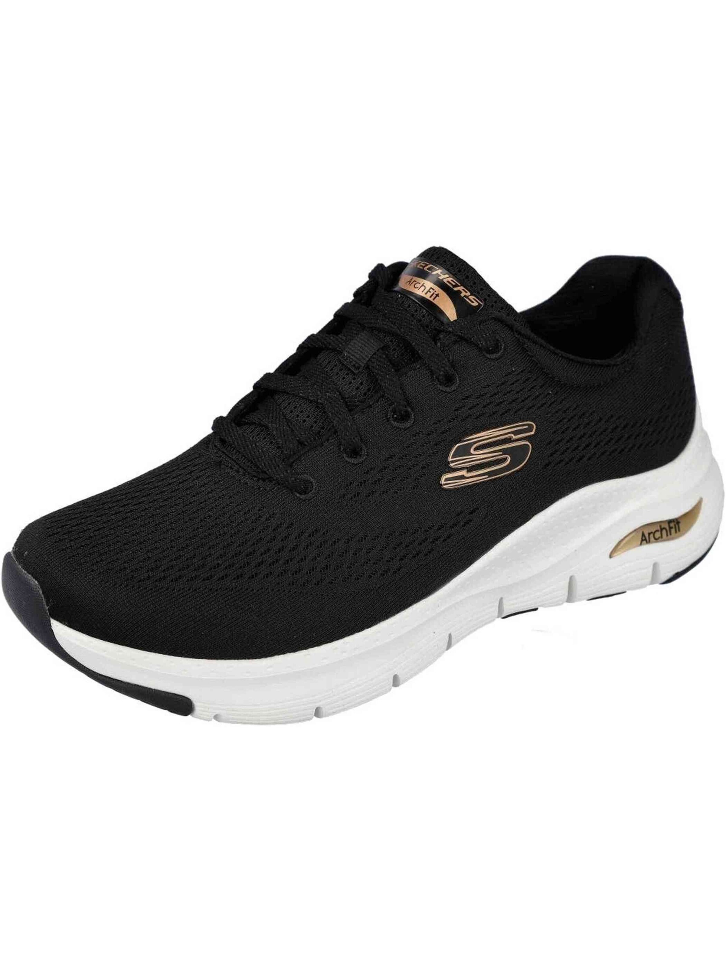 Scarpa da corsa '070-169637' di SKECHERS in nero: frontale