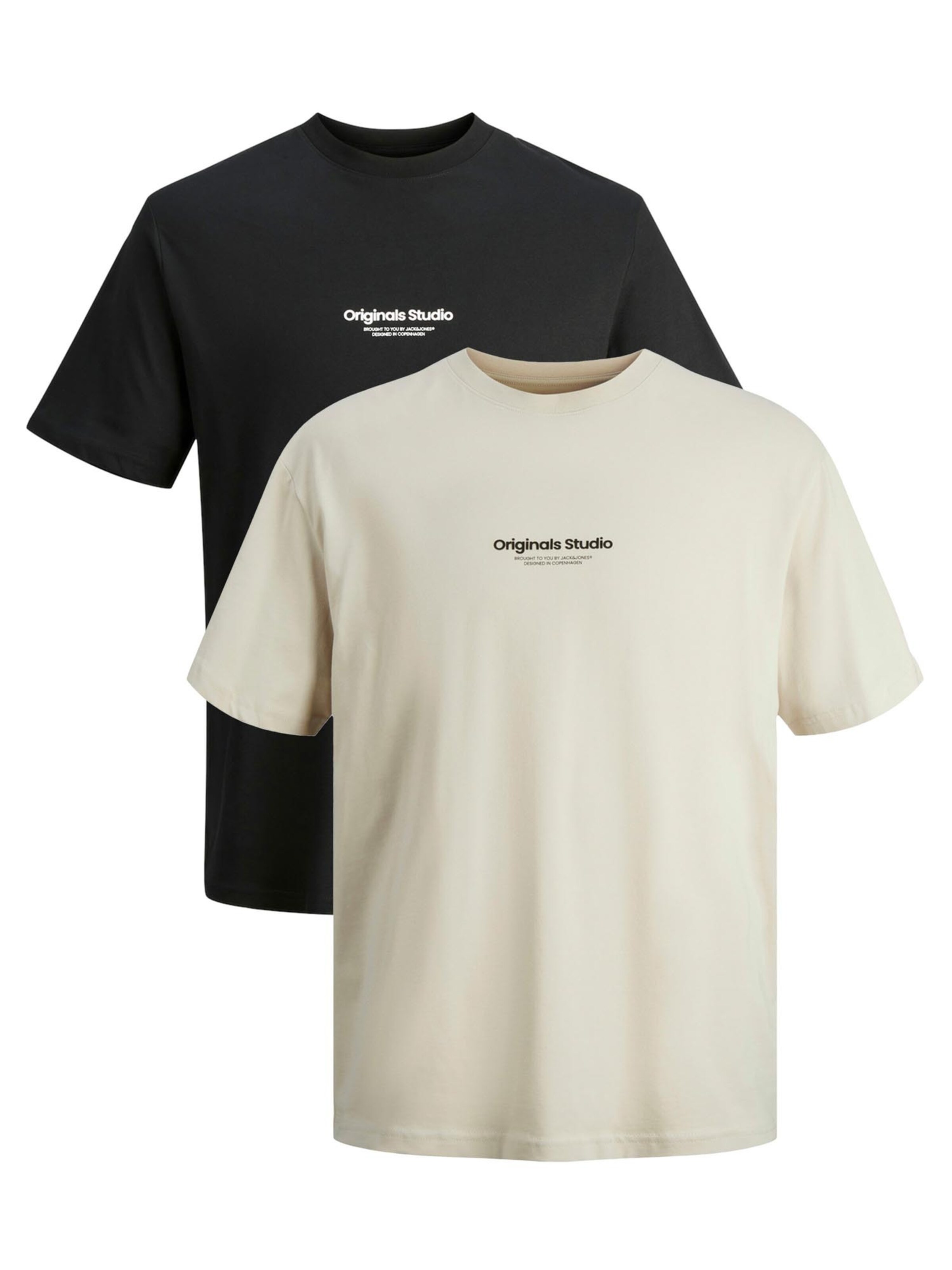 JACK & JONES Shirt 'Jorvesterbro' in Brown: front