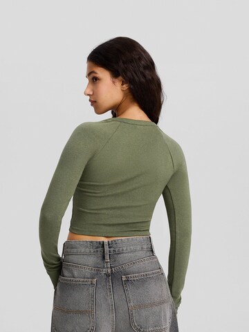 Bershka Shirt in Groen