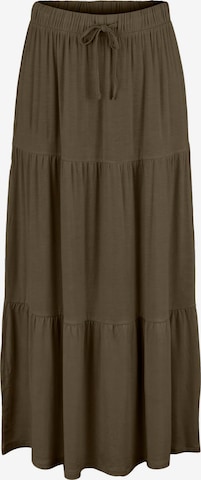 PIECES Skirt 'Neora' in Brown: front