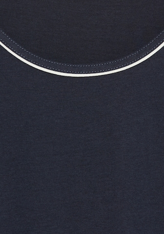 LASCANA Тениска за спане в черно