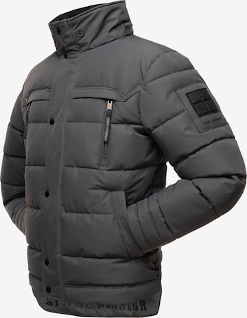 STONE HARBOUR Weatherproof jacket 'Witaas' in Grey