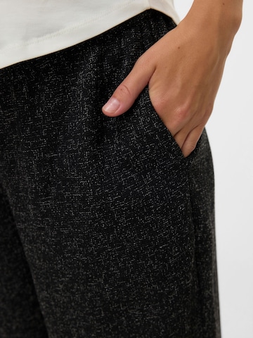 MAMALICIOUS - Pierna ancha Pantalón en negro