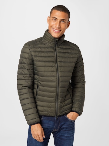 CINQUE Between-Season Jacket in Green: front