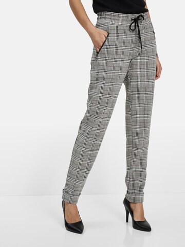 Regular Pantaloni de la bonprix pe gri: față