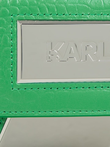 Karl Lagerfeld Torba za čez ramo ' IKON' | zelena barva