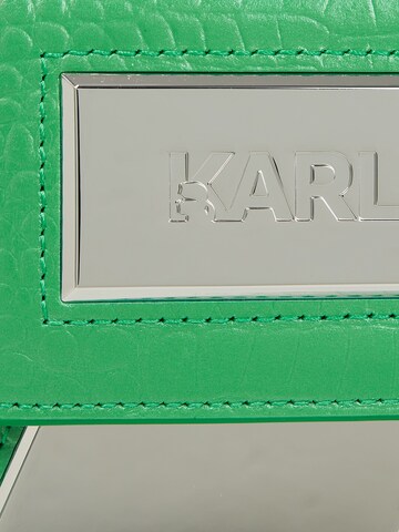 Karl Lagerfeld Umhängetasche ' IKON' in Grün