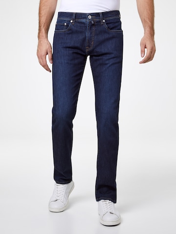 PIERRE CARDIN Slimfit Jeans in Blauw: voorkant
