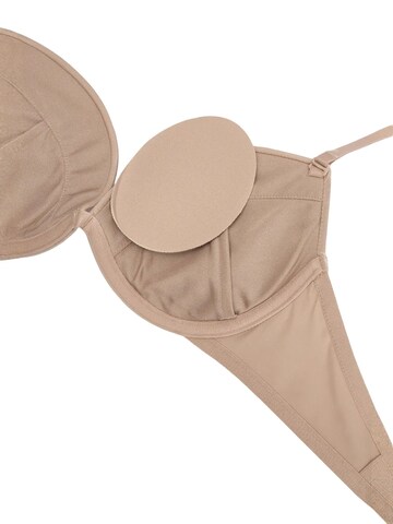 Penti Push-up Melltartó - bézs