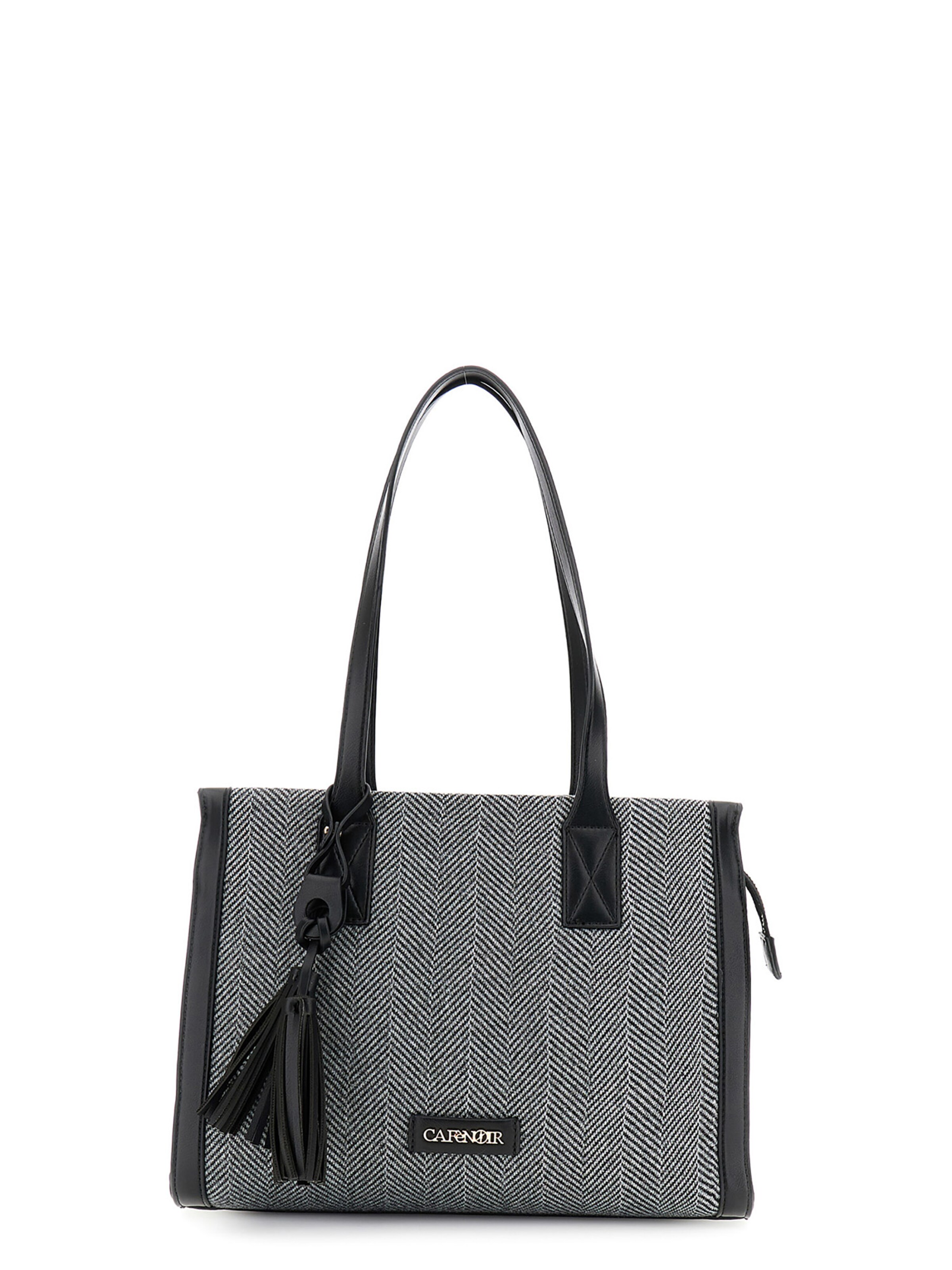 Poche ventrale CAFè NOIR en noir : devant