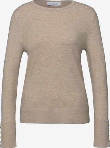 Street One Studio Sweater in Beige: front