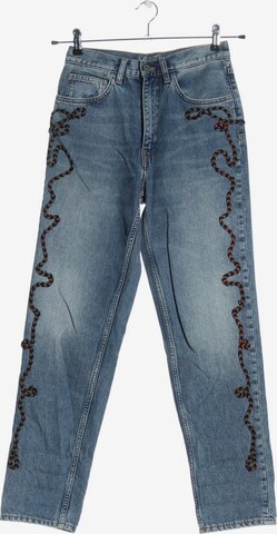 mih High Waist Jeans 25-26 in Blau: predná strana