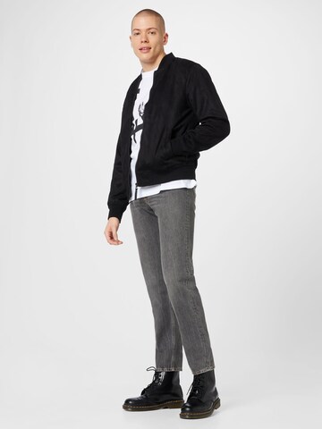 Regular Jeans 'Barrel' de la WEEKDAY pe negru