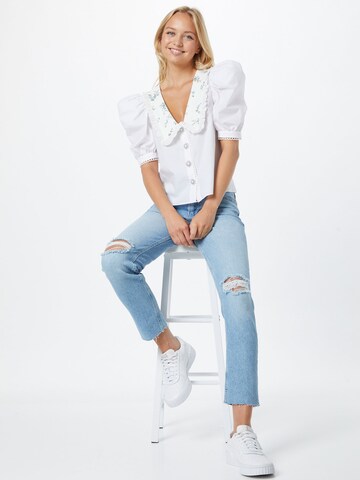 River Island Blouse in White