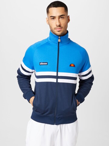 ELLESSE Sweatvest 'Rimini' in Blauw: voorkant