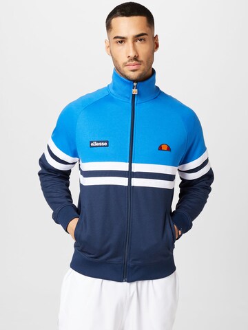 ELLESSE Sweat jacket 'Rimini' in Blue: front