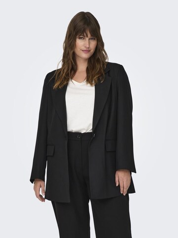 ONLY Carmakoma Blazer i sort: forside