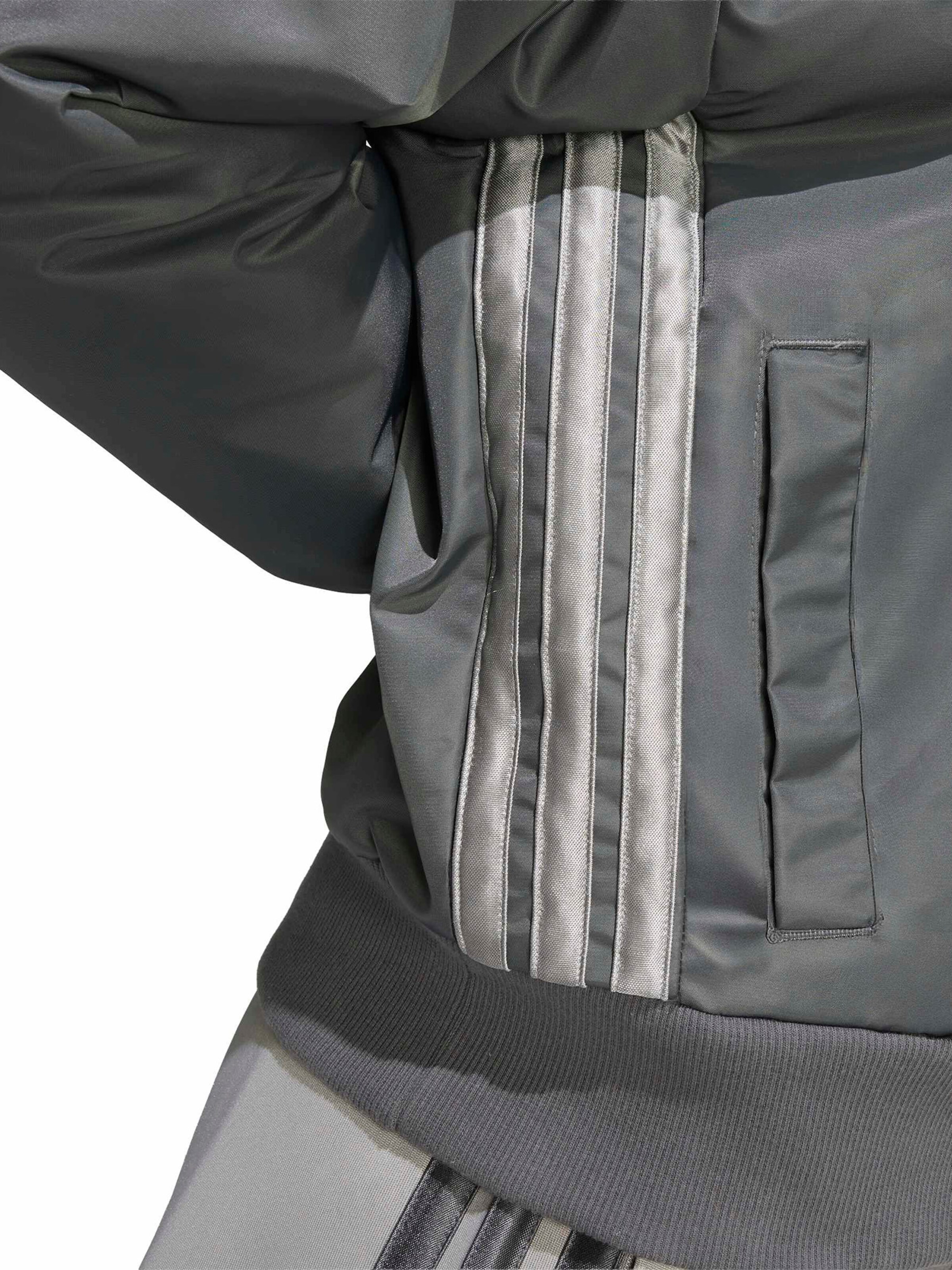 ADIDAS SPORTSWEAR Спортивная куртка 'STADIUM BMB' в Серый